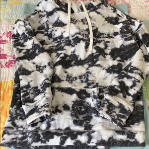 granite-inspired sweatshirt